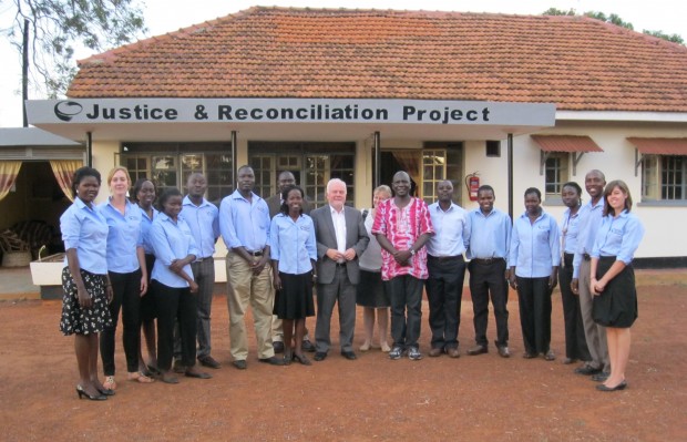 JRP Staff with Ambassador of Norway during a January 2011 visit to JRP
